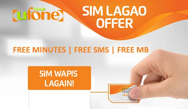 Photo of Ufone Sim Lagao Offer: Complete Details, Activation & More